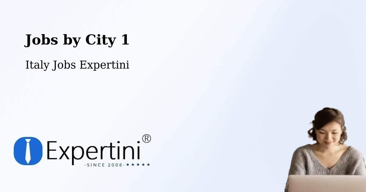 City Jobs in Italy - Expertini